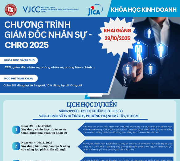 CHƯƠNG TRÌNH GIÁM ĐỐC NHÂN SỰ - CHRO 2025