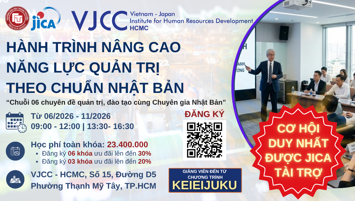 HÀNH TRÌNH NÂNG CAO NĂNG LỰC QUẢN TRỊ THEO CHUẨN NHẬT BẢN: Học để nhìn khác, quản trị tốt hơn