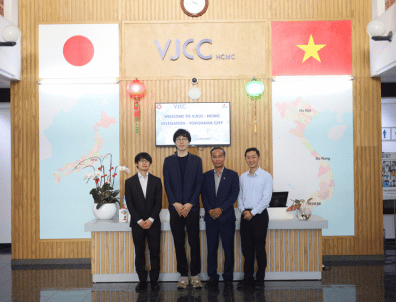 CHUYẾN THĂM VÀ LÀM VIỆC CỦA ĐOÀN THÀNH PHỐ YOKOHAMA ĐẾN VJCC-HCMC