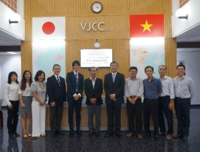 Tân Tổng Lãnh sự Nhật Bản tại TP.HCM thăm VJCC- HCMC