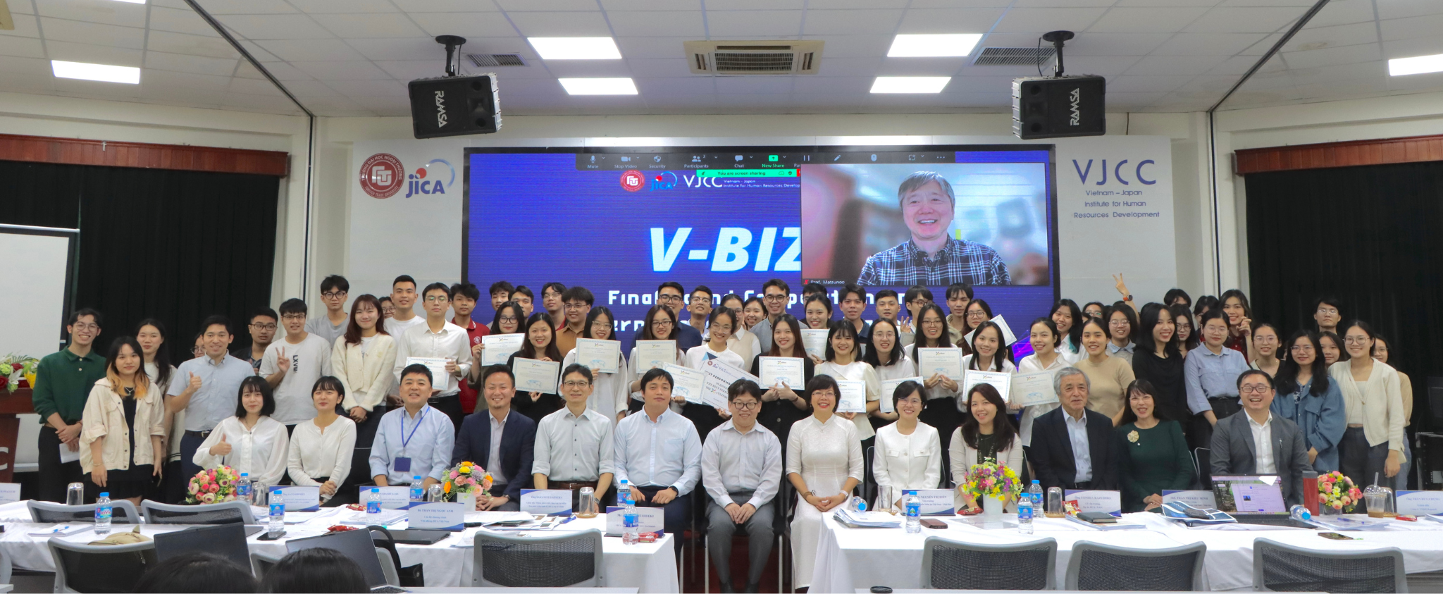 日本式国際ビジネス学士課程（JIB）における国際ビジネスプランニングコンテスト（VBIZ III）の最終選考会の開催について