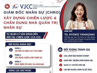 KHÓA HỌC CHRO 2026 - XÂY DỰNG CHIẾN LƯỢC & CHÂN DUNG NHÀ QUẢN TRỊ NHÂN SỰ
