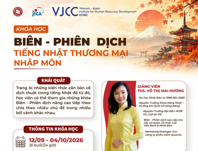 KHÓA HỌC BIÊN – PHIÊN DỊCH TIẾNG NHẬT THƯƠNG MẠI NHẬP MÔN